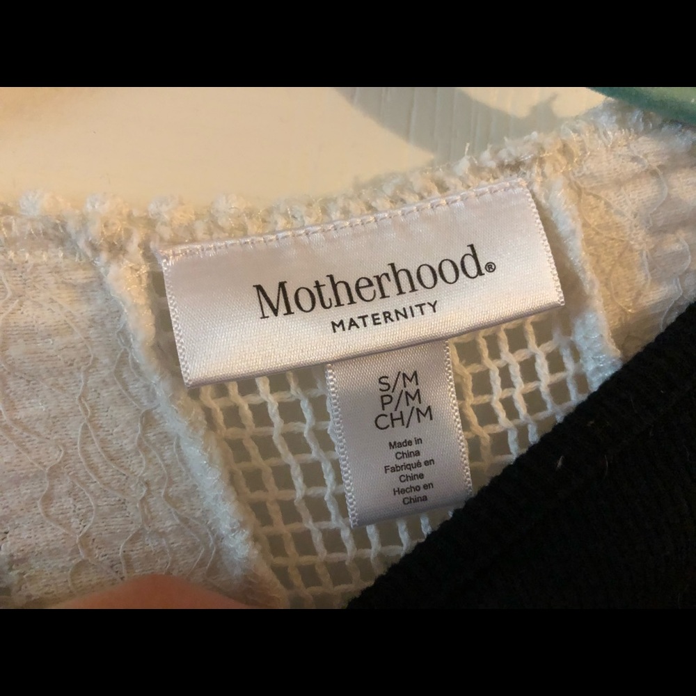 White lace maternity cover up